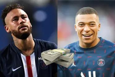 El delantero brasileño no vive su mejor momento en París y no se descarta una posible salida de cara a la próxima temporada.