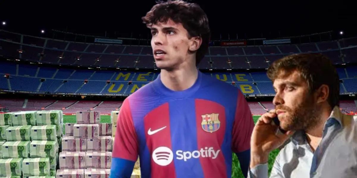 El delantero colchonero quiere vestir la camiseta azulgrana en la nueva temporada.