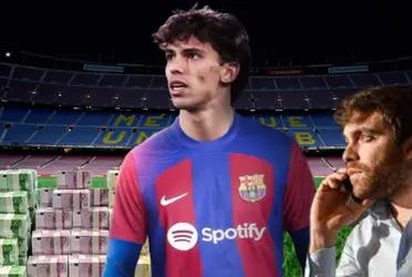 El delantero colchonero quiere vestir la camiseta azulgrana en la nueva temporada.