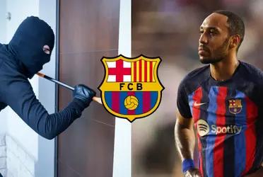 El delantero culé sufrió un robo en su casa y lamentablemente tuvo muchas perdidas económicas.