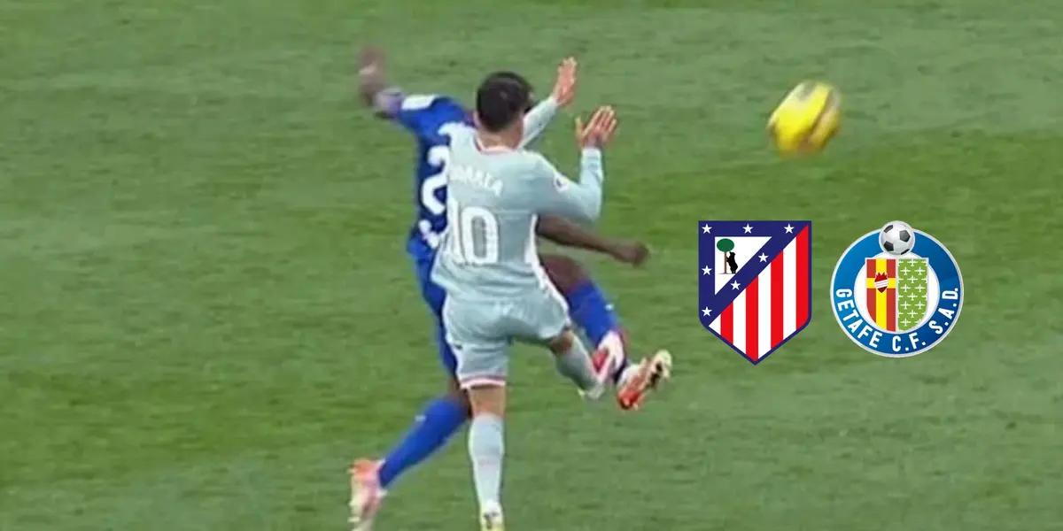 El delantero del Atlético de Madrid espera ser sancionado gravemente por sus insultos al árbitro