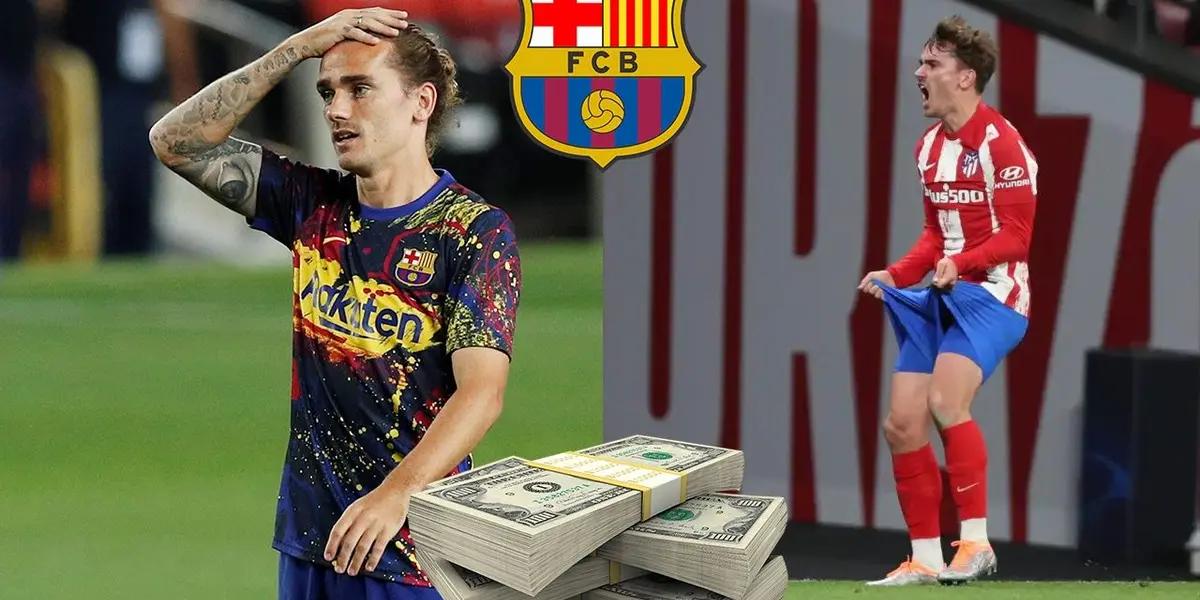 El delantero del Club Atlético de Madrid provocó una situación que le hizo perder millones a los culés.