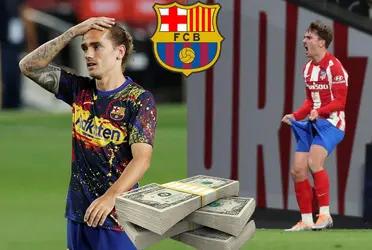 El delantero del Club Atlético de Madrid provocó una situación que le hizo perder millones a los culés.