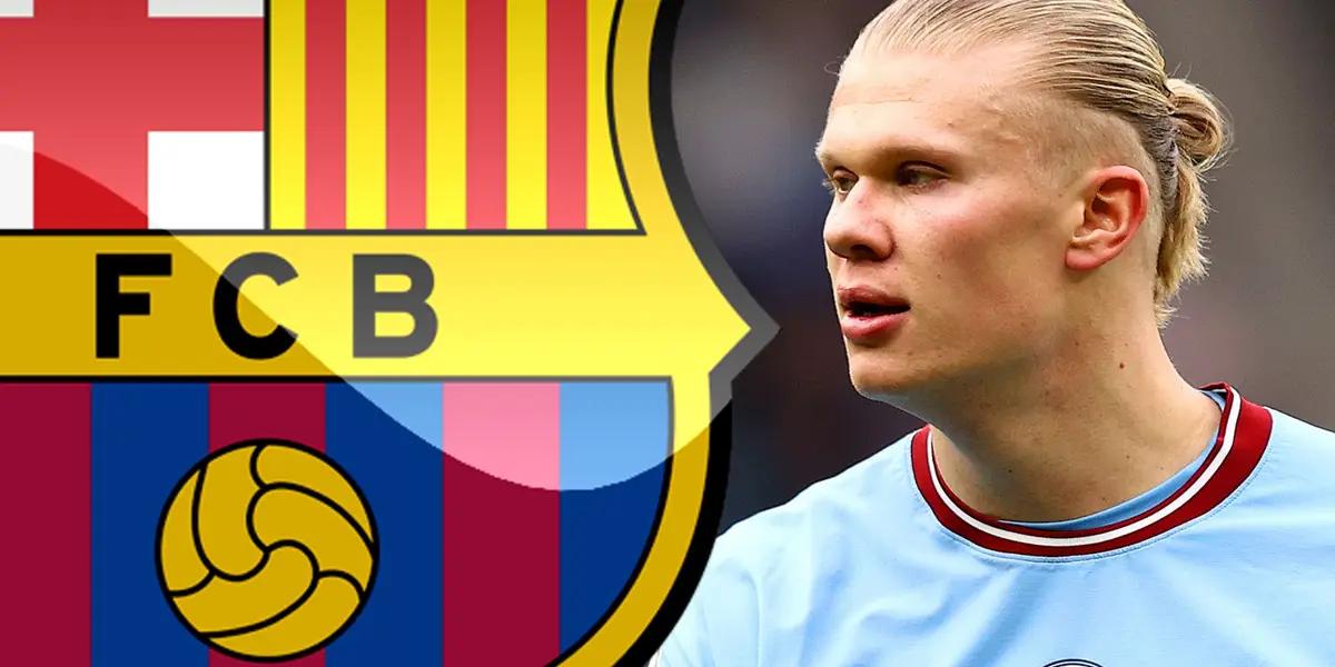 El delantero del Manchester City estuvo a punto de firmar por el Barcelona.