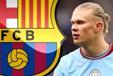 El delantero del Manchester City estuvo a punto de firmar por el Barcelona.