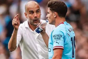 El delantero del Manchester City le quitó el puesto a Lautaro Martínez y ya es de las piezas más importantes de Argentina.