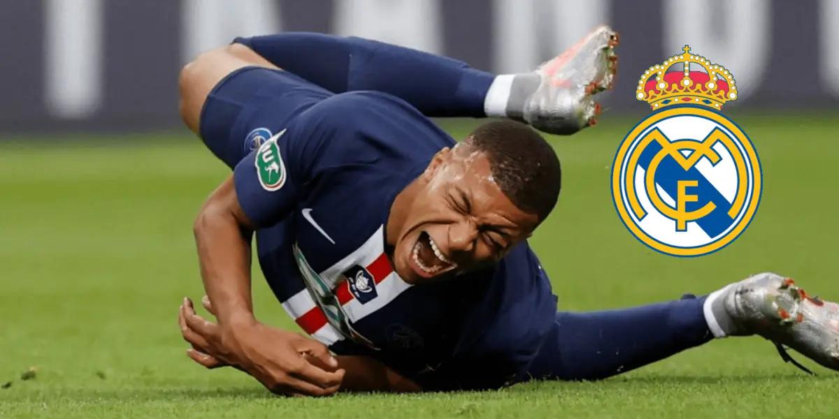 El delantero del PSG salió lesionado en la Nations League, en el duelo de su Selección contra Dinamarca