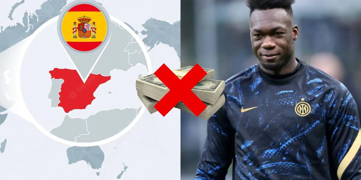 El delantero ecuatoriano aun no definió donde quiere ir, aunque tiene que claro que no será en España.