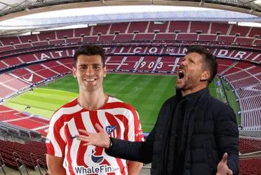 El delantero español debe tomar una decisión para su futuro y el Atlético aguarda.