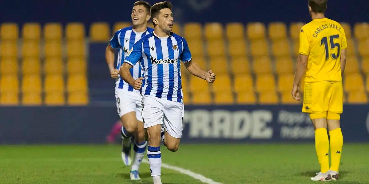 El delantero español está teniendo una campaña muy buena en el equipo reala de la segunda división, y ya se especula su ascenso al primer equipo.