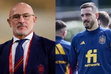 El delantero español fue gran protagonista en el debut frente a Noruega.