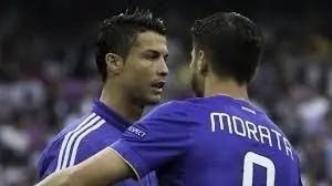 El delantero español tuvo un desliz en conferencia de prensa.