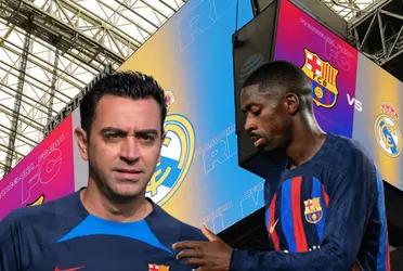 El delantero francés abrió el marcador en el derbi contra el Merengue.