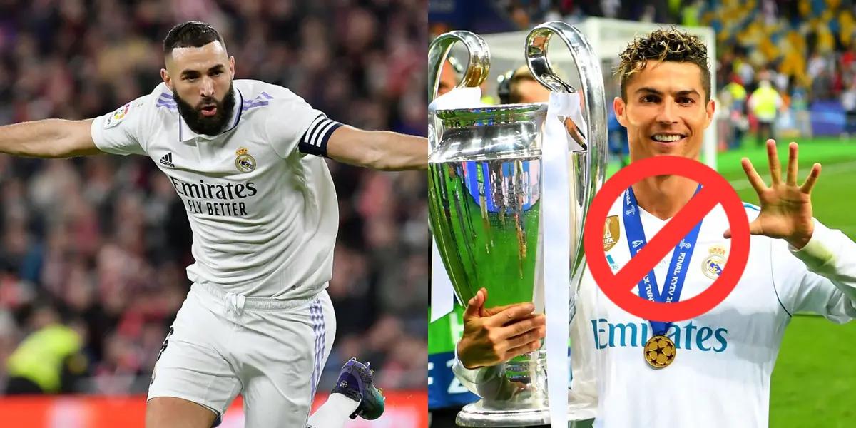 El delantero francés no aceptaría la vuelta del futbolista portugués.