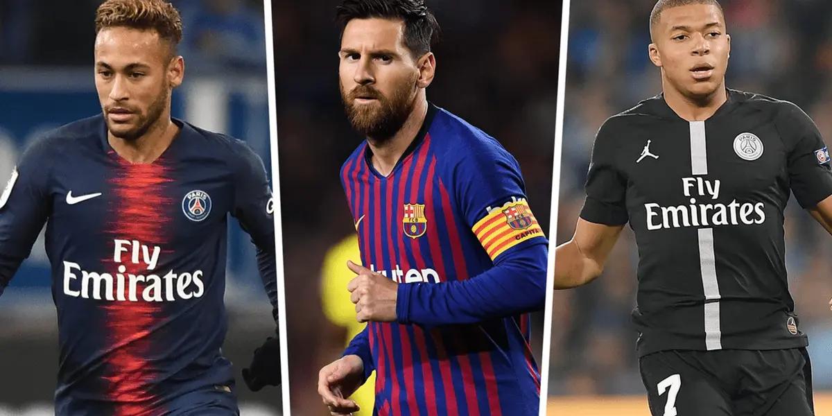 El delantero francés aun no renovó su contrato con el PSG.