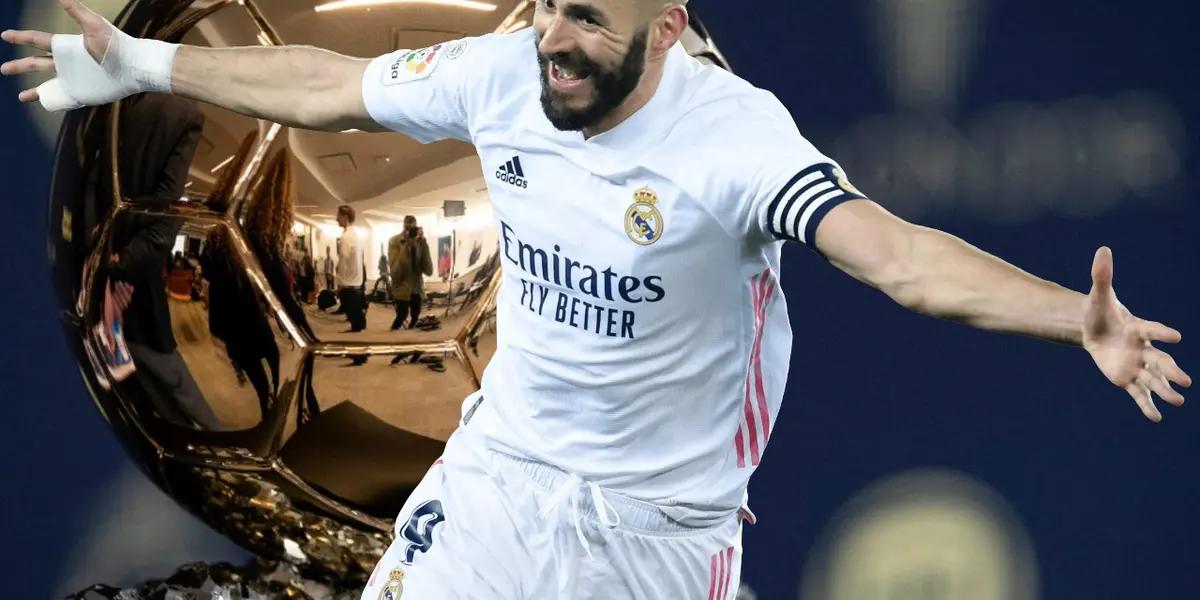 El delantero francés del Real Madrid, Karim Benzemá, está en carrera para obtener e importante premio individual. Los méritos del punta merengue, en una temporada que lo tiene como goleador y figura indiscutible de LaLiga.