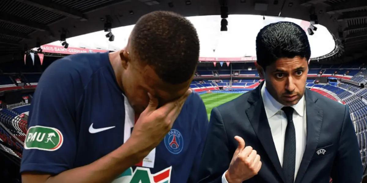 El delantero francés es duramente castigado por las decisiones de los parisinos.