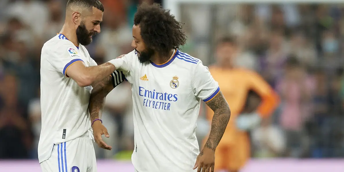 El delantero francés está en todo y tuvo un gesto emotivo con su compañero Marcelo sobre el final del encuentro ante el Liverpool.