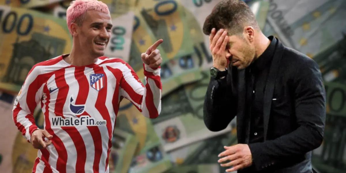 El delantero francés no estará para siempre en el colchonero y así lo entiende la directiva, que ya le busca un sustituto.