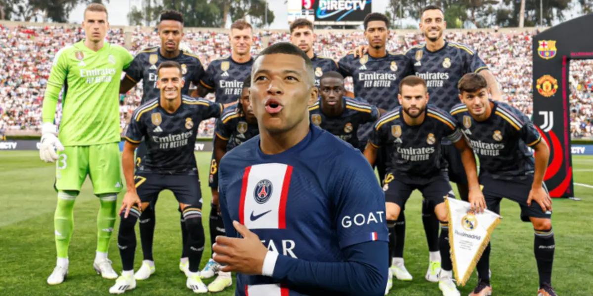 El delantero francés no estuvo atento al gran partido que ganó el Madrid.