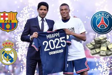 El delantero francés percibe un enorme salario anual en Paris que en caso de llegar a La Liga sería imposible de mantener.