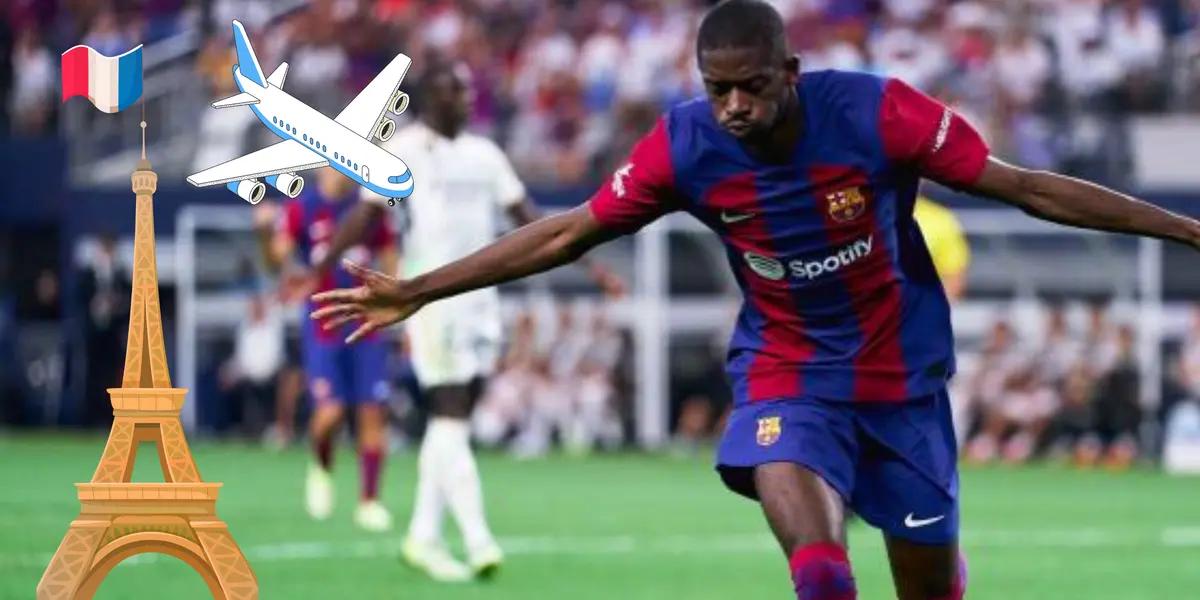 El delantero francés podría estar transitando sus últimas horas como culé.