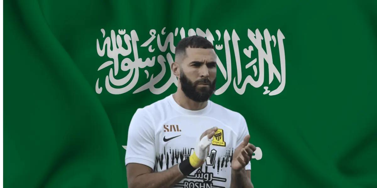 El delantero francés se fue en junio como agente libre del Real Madrid, pero su presente en Arabia no está siendo el mejor.