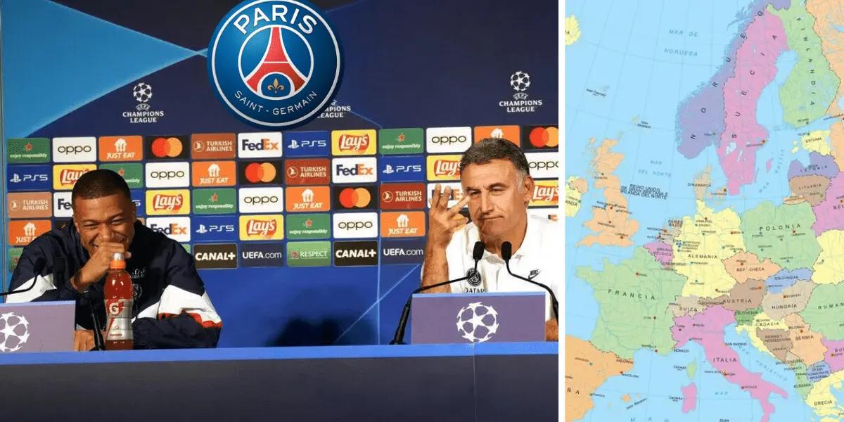 El delantero francés y el entrenador del PSG son duramente criticados en redes sociales por reírse ante una pregunta de un periodista.