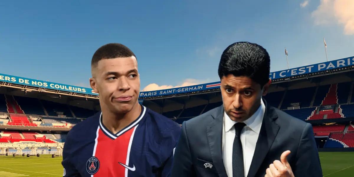 El delantero francés y el máximo mandatario parisino se reencontaron nuevamente.