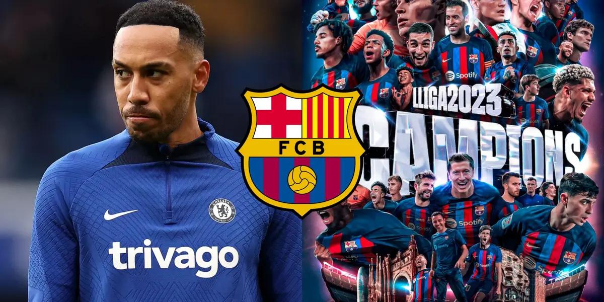 El delantero gabonés fue protagonista por lo que hizo en sus redes.