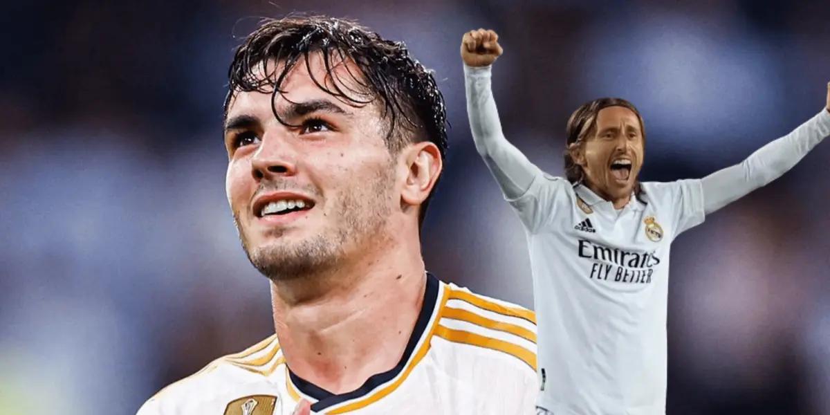 El delantero Merengue realizó una jugada individual espectacular y marcó el tercero, mientras que el croata marcó el cuarto y definió la historia