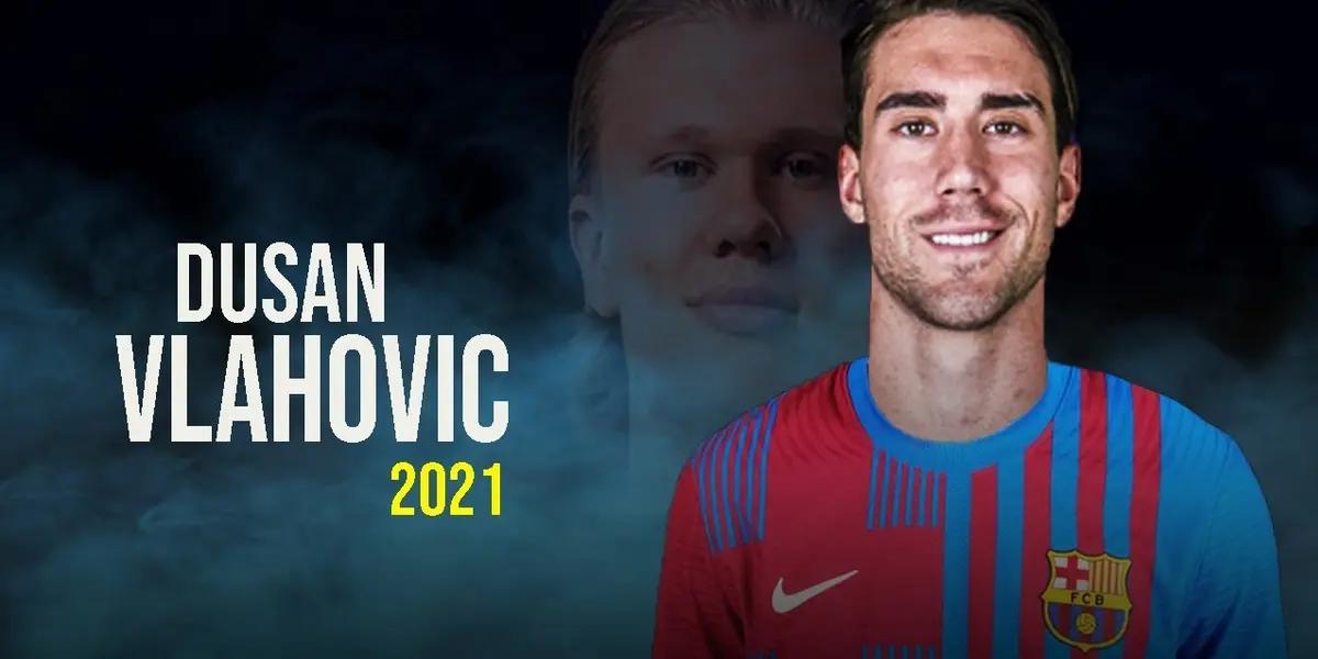 El delantero noruego del Borussia Dortmund, Erling Haaland sigue siendo el sueño de Xavi Hernández para la próxima temporada. Pero Dusan Vlahovic, el ariete serbio de la Fiorentina también de 21 años, es un Plan B más asequible aunque el conjunto viola lo cotiza alto.