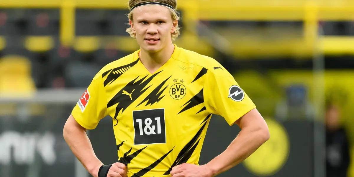 El delantero noruego es una de las figuras del mercado de pases.