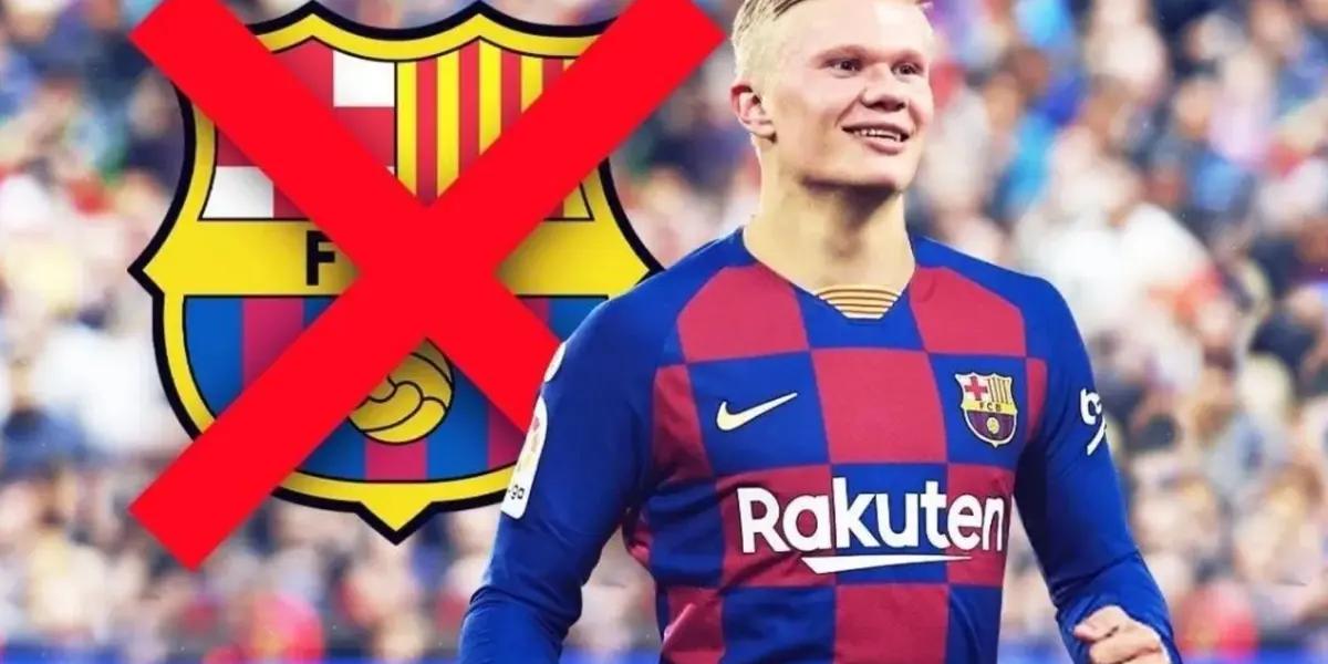 El delantero noruego estuvo cerca de ser fichaje del Barcelona.