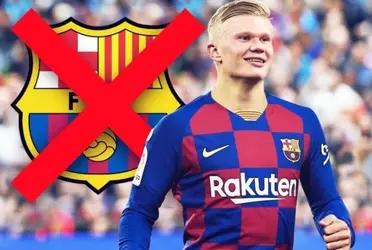 El delantero noruego estuvo cerca de ser fichaje del Barcelona.