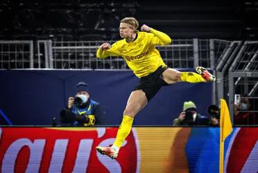 El delantero noruego se expresó tranquilo para con su futuro.