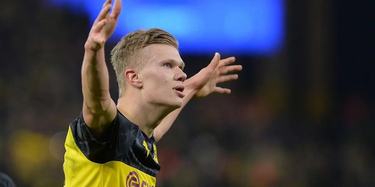 El delantero noruego sorprende día a día con su capacidad goleadora.