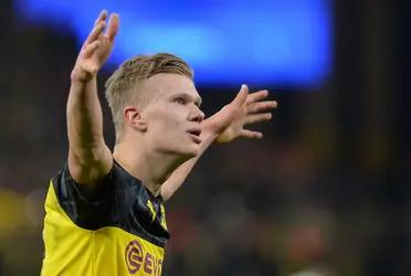 El delantero noruego sorprende día a día con su capacidad goleadora.