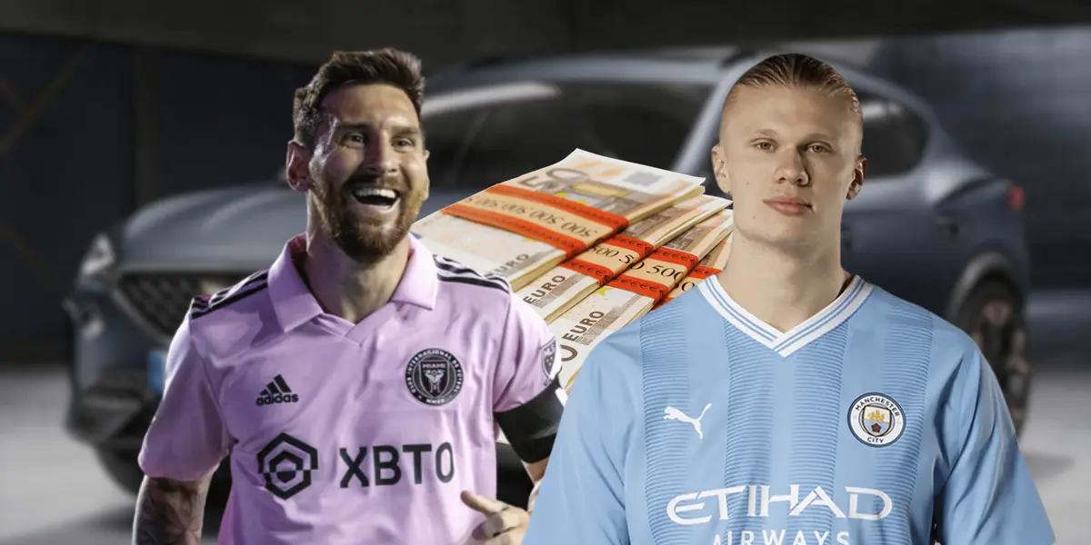 El delantero noruego no para de sumar éxitos y los disfruta agrandando su colección de autos lujosos.