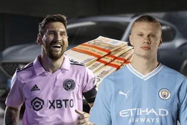 El delantero noruego no para de sumar éxitos y los disfruta agrandando su colección de autos lujosos.