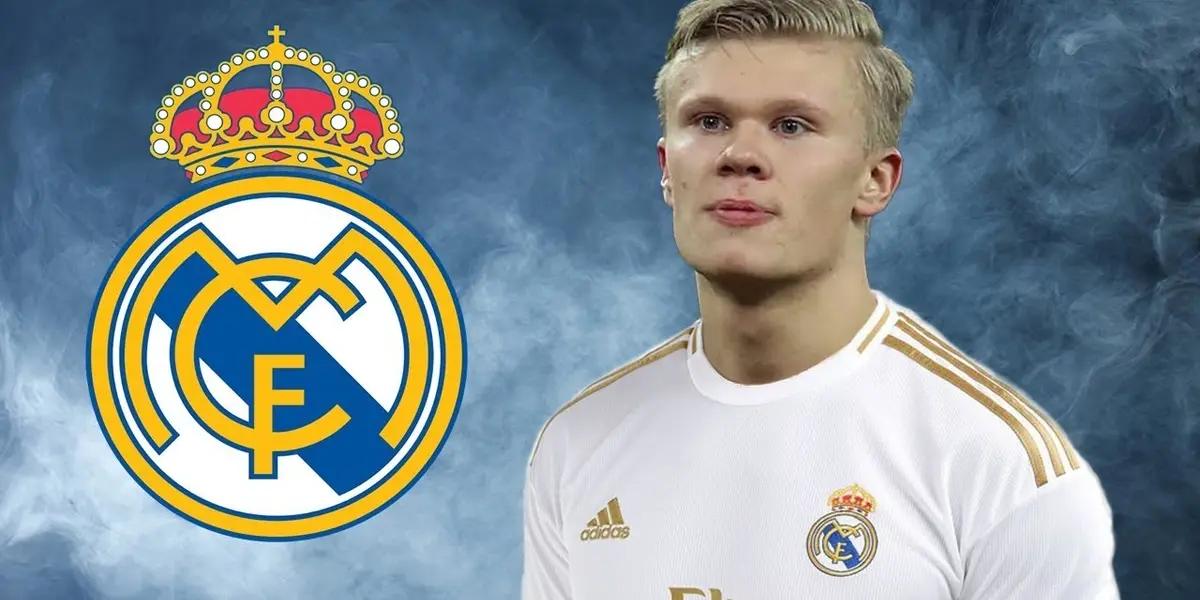 El delantero noruego tiene serias chances de recalar en Madrid.