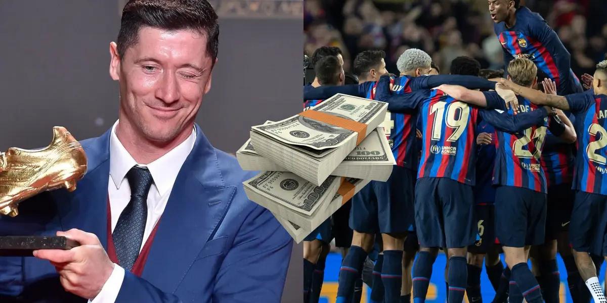 El delantero podría ser Blaugrana para la próxima temporada.