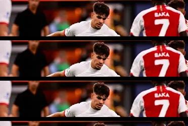 El delantero polaco abrió el marcador para el equipo blaugrana.