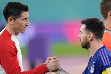 El delantero polaco del Barcelona concedió una extensa entrevista en la que se refirió a Leo.