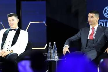 El delantero polaco del Bayern Münich, en caso de marcar dos goles más, puede superar el récord de Cristiano Ronaldo de mayor cantidad de goles marcados en un año natural.