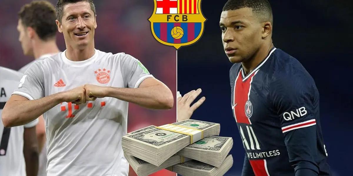 El delantero polaco ha mostrado pulo de hierro en las negociaciones y características que lo distinguen de su colega francés.