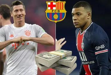 El delantero polaco ha mostrado pulo de hierro en las negociaciones y características que lo distinguen de su colega francés.