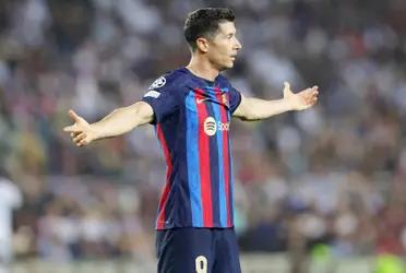 El delantero polaco habló sobre la eliminación del Barcelona de la UEFA Champions League por segunda temporada consecutiva.