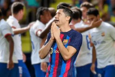 El delantero polaco habló sobre su situación en los últimos encuentros con el equipo blaugrana.