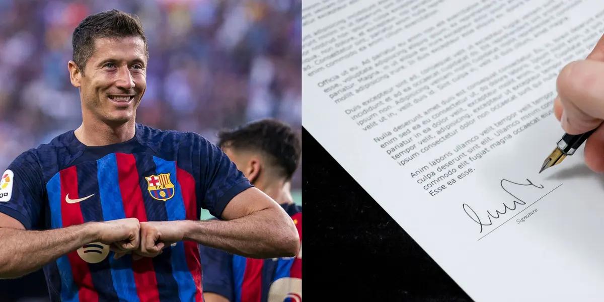 El delantero polaco tendrá a su sucesor en la próxima temporada.